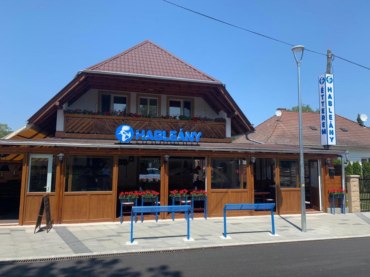 BalatonmáriafürdőHableany Etterem, Pizzeria Es Vendeghaz住宿加早餐旅馆 外观 照片